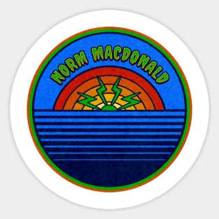 Norm Macdonald - Vintage Sticker